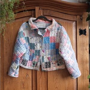 Quilter bomber coat